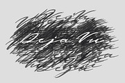 Deja Vu. Handwritten Ink Font, a Handwritten Font by AnMark (Thumbnail 15 of 15)