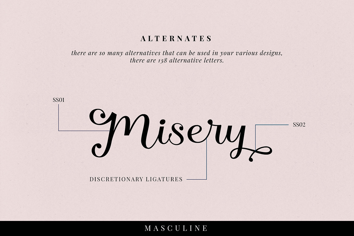 Masculine - Two Style preview 5