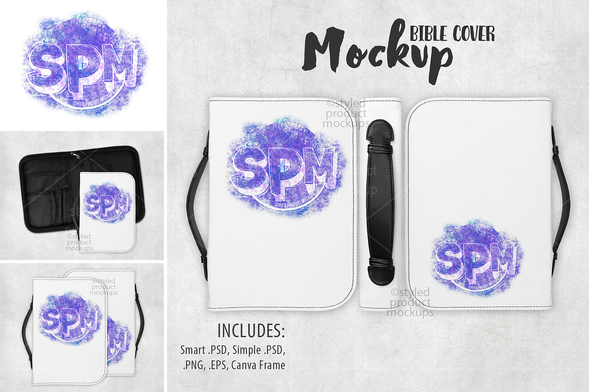 Bible Cover Mockup, a Books & Magazine Mockup by StyledProductMockups (Photo 1 of 7)