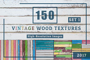 150 Vintage Wood Textures Set1, a Texture Graphic by FWStudio (Thumbnail 1 of 12)