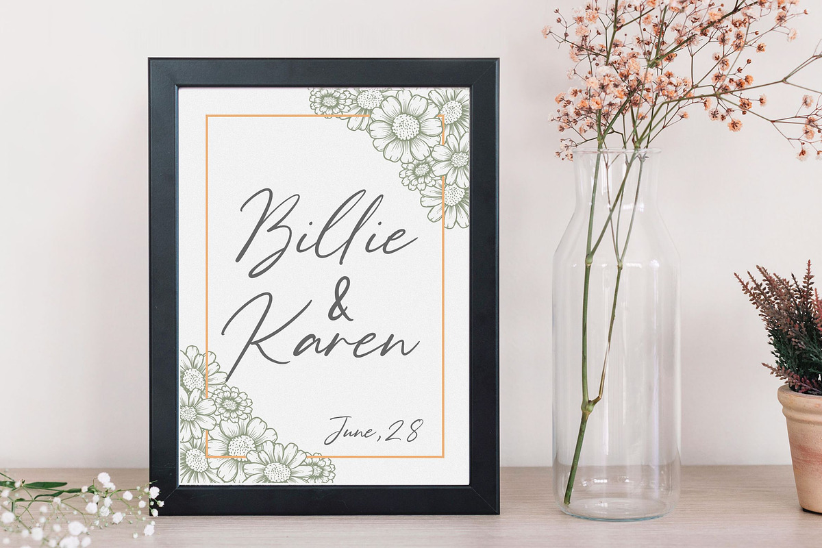 Gardenisa - Modern Calligraphy Font, a Script Font by Balpirick Studio (Photo 4 of 7)