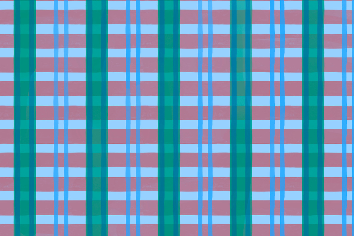 Check Pattern Brushes for Procreate, a Brush Add-On by Gaëlle Lalonde (Photo 16 of 21)