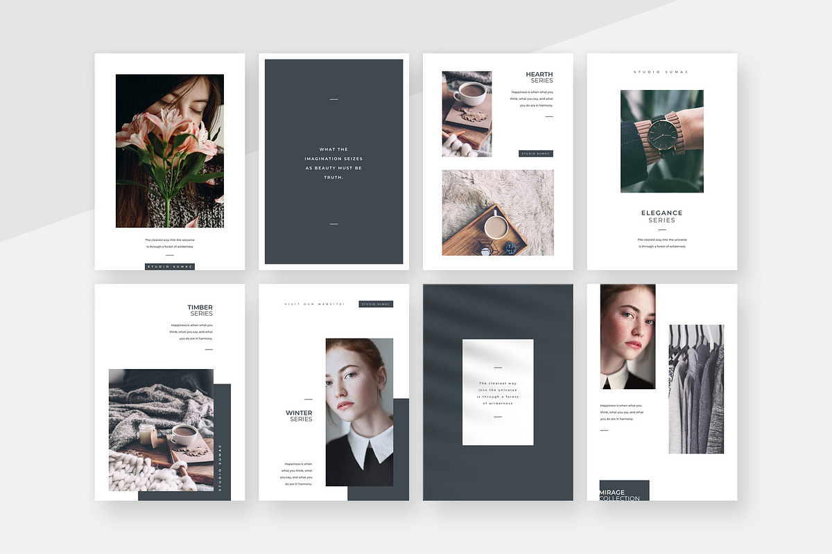 Hickory Vertical PowerPoint, a Presentation Template by Studio Sumac (Photo 4 of 8)