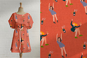 Let's Dance Party Collection, a Decorative Illustration by Pattern.Culture (Thumbnail 7 of 11)
