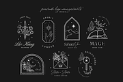 Celestial Magic 2 Logo Branding Art, a Texture Graphic by FEM Creative Studio (Thumbnail 3 of 10)