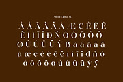 Belinda Modern Ligature Serif, a Serif Font by Alfinart (Thumbnail 11 of 11)