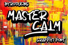Master Calm | Stylish Graffiti Font