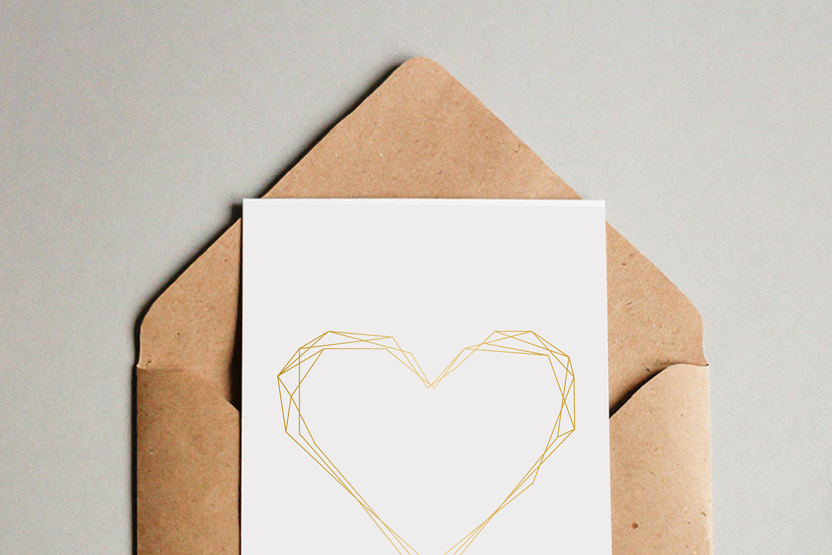 Geometrical Gold Frames, an Illustration by Annakristal (Photo 3 of 3)