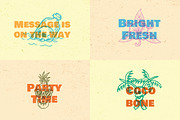 Skull & Sunshine Vector Set, an Illustration by lups design (Thumbnail 3 of 4)