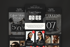 Black Friday Newsletter Templates