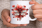 Whimsical Spring Clipart Bundle, an Illustration by Canvas Craft (Thumbnail 6 of 7)