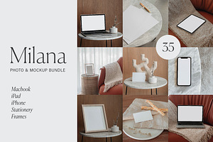 Milana Mockup Bundle