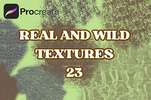 Real and Wild Procreate Brushes