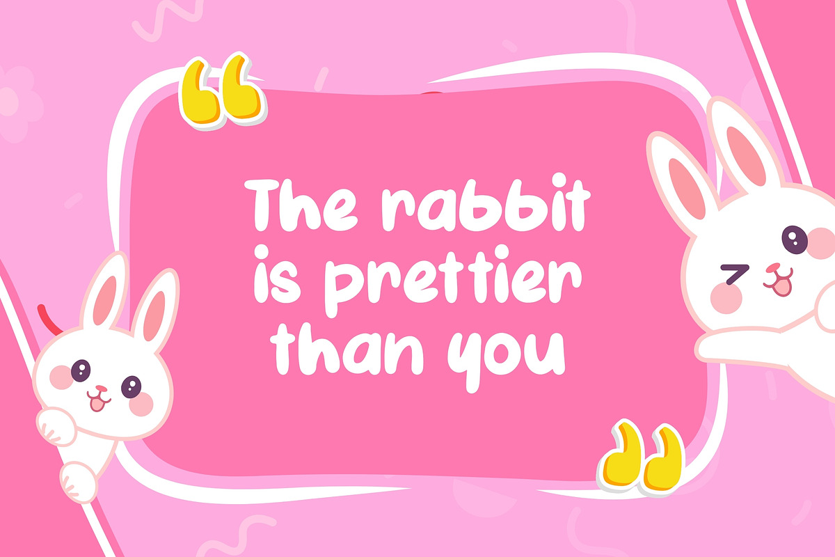 Cute Salira – Bold & Playful Font, a Handwritten Font by socutefont (Photo 3 of 10)