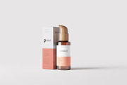 Small Pump Bottle Mockup, a Cups & Container Mockup by pmvch (Thumbnail 3 of 10)