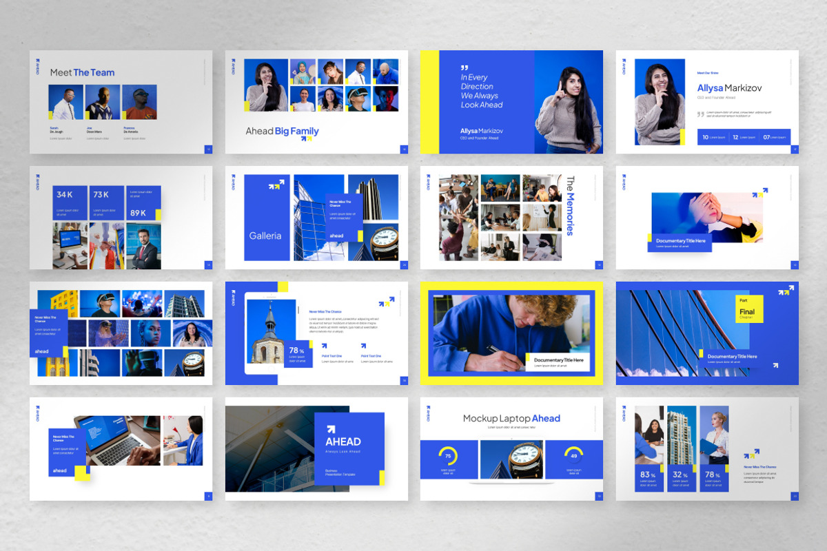 Ahead Business Keynote Template, a Presentation Template by Loin Studio (Photo 4 of 5)