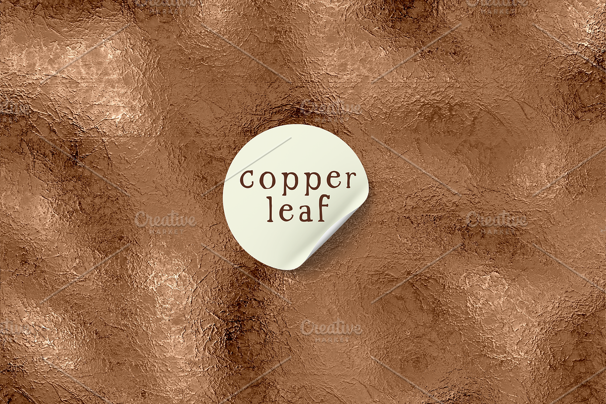 Copper & Bronze Foil Texture, a Texture Graphic by Debby Blooms (Photo 10 of 11)