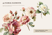 Vintage Garden Patterns and Elements, a Decorative Illustration by Yanakicc (Thumbnail 4 of 12)