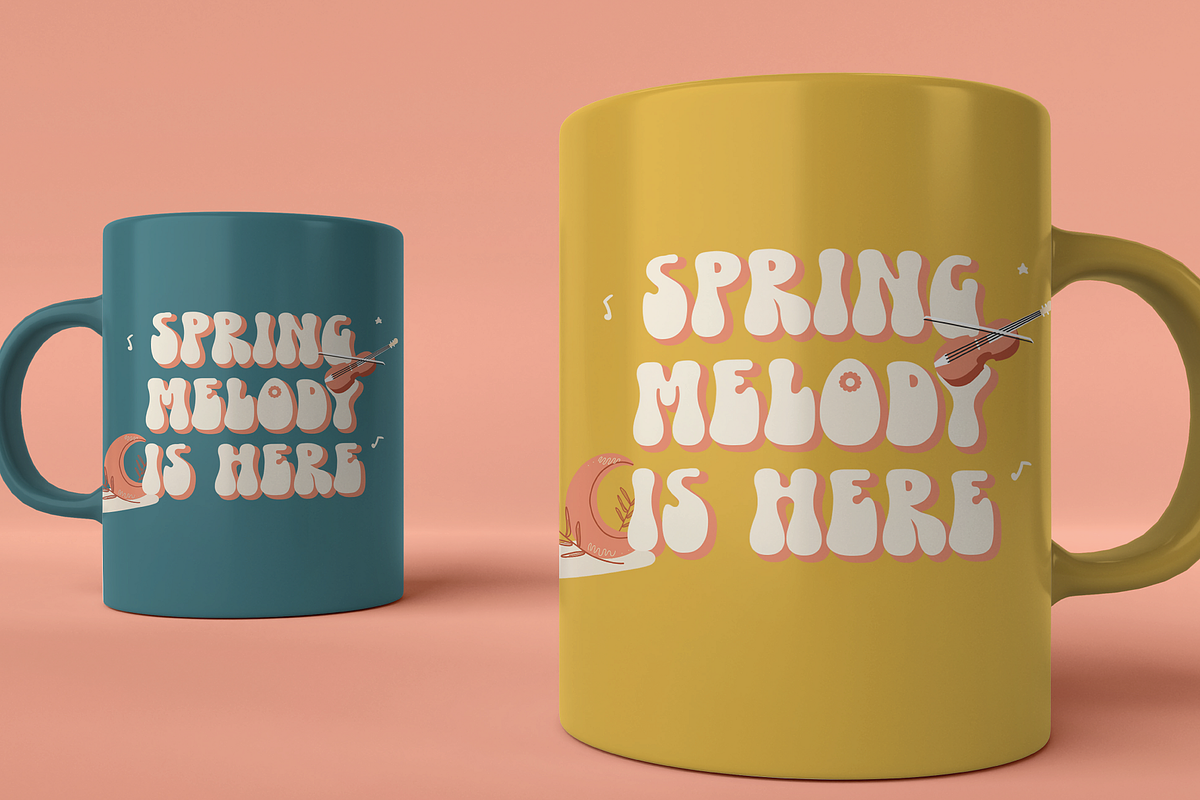 Boho Melody - Groovy Typeface, a Sans Serif Font by HipFonts (Photo 10 of 10)