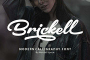 Brickell – Modern Calligraphy Font, a Script Font by HanzelSpace Studio (Thumbnail 1 of 8)