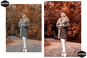 12 Dreamy Autumn Photoshop Actions