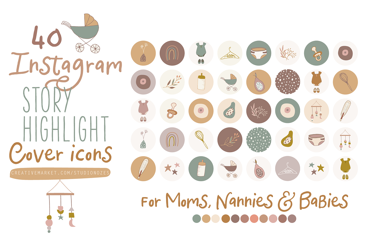 Instagram NURSERY STORY HIGHLIGHTS, an Icon by PATRICIA SODRÉ © (Photo 1 of 2)