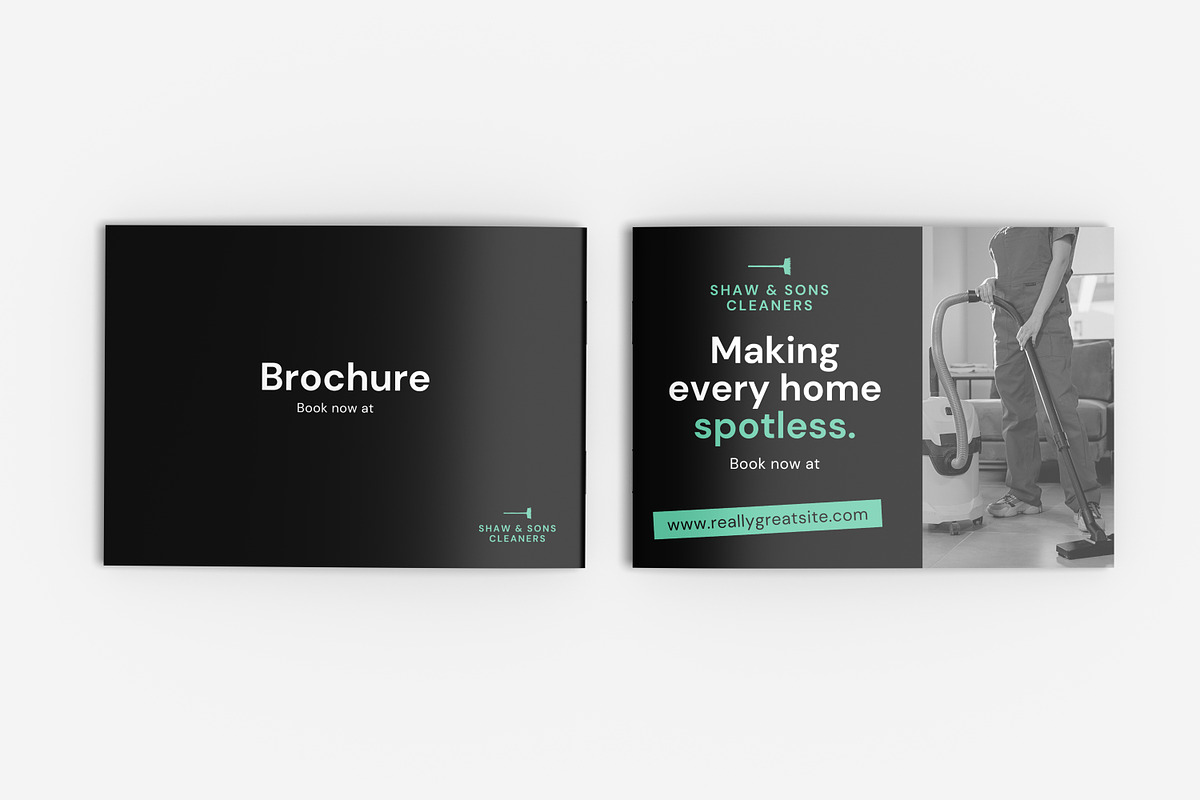 Landscape Brochure product mockups, a Books & Magazine Mockup by mahhyud (Photo 9 of 11)