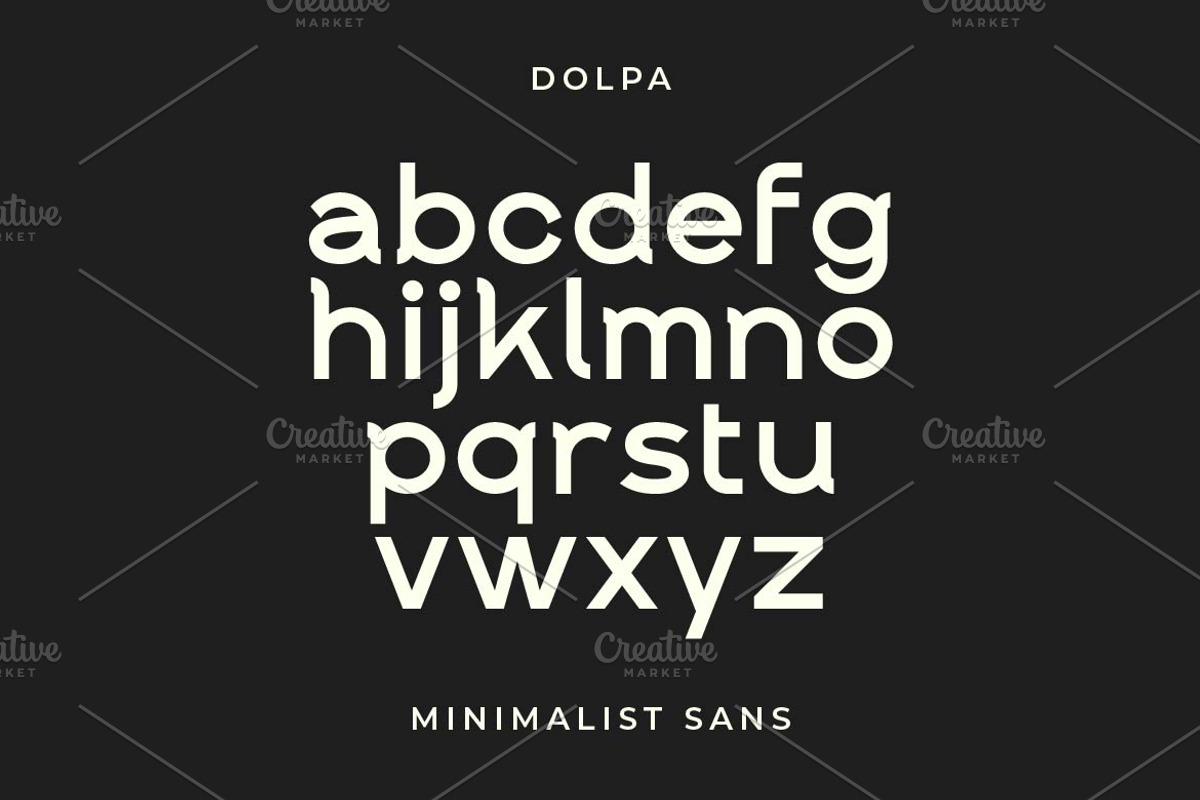Dolpa Elegant Sans Logo Font, a Sans Serif Font by Artiveko (Photo 8 of 8)