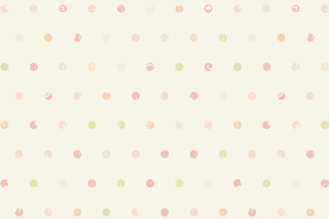 Vintage Dotted Seamless Pattern