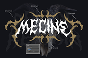 Deicide Remain Death Metal Font, a Blackletter Font by Ronny Studio (Thumbnail 7 of 8)