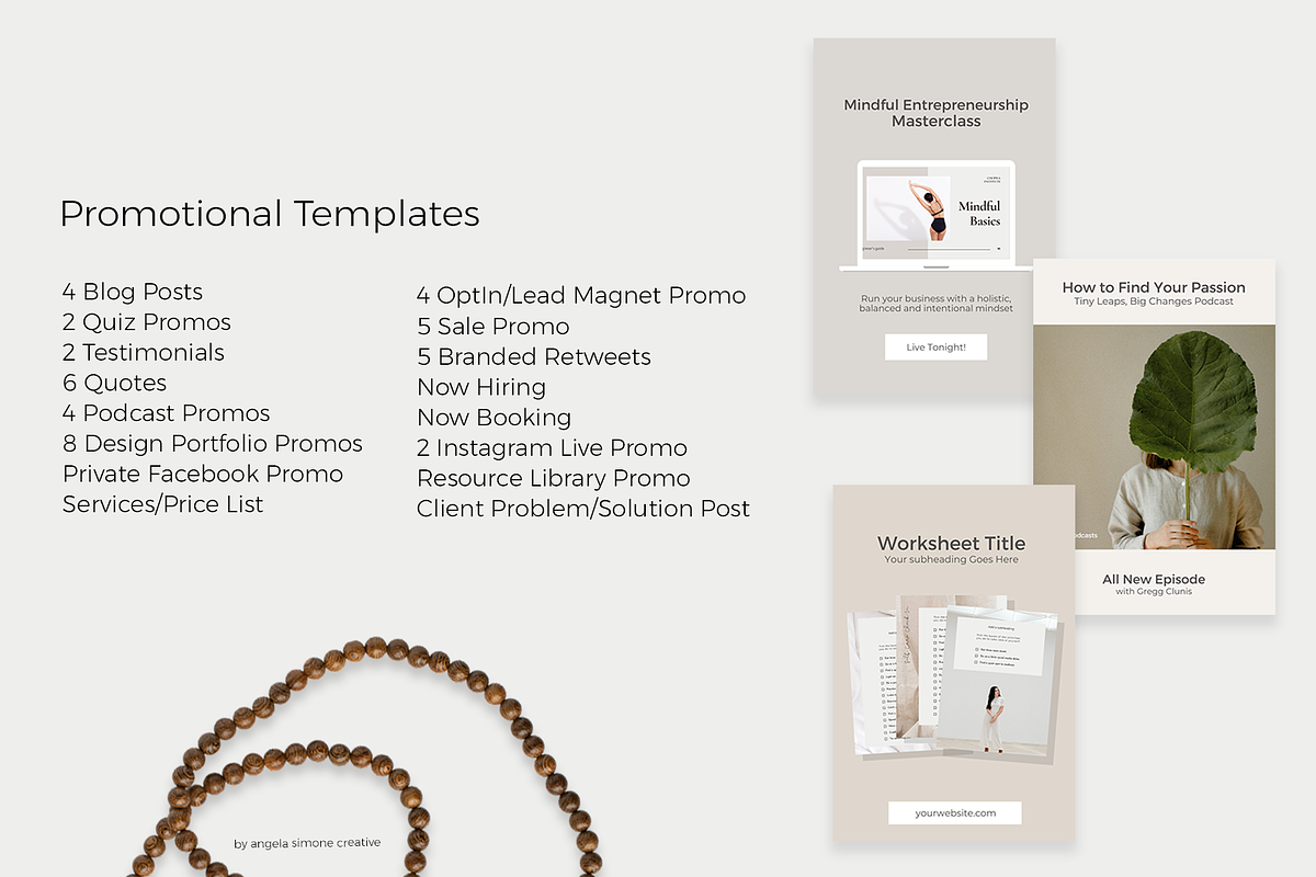 Pinterest Content Marketing Template, a Social Media Template by angela simone creative (Photo 9 of 22)