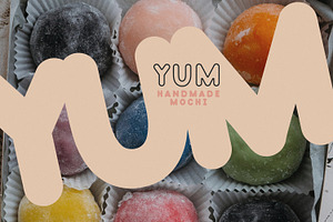 Choco Mochi Cute Playful Font