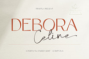 Debora Celina, a Script Font by Gatype (Thumbnail 1 of 8)