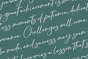 Amsthon – Handwritten Font, a Script Font by NDNL Studio (Thumbnail 6 of 8)