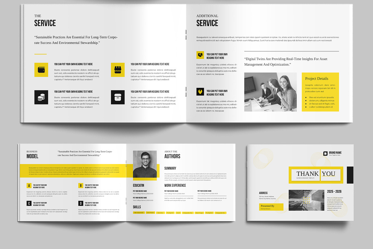 White Paper Template, a Brochure Template by MightyDesign (Photo 6 of 9)