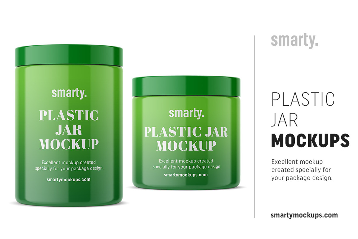 Universal Jar Mockup, a Cups & Container Mockup by Smarty Mockups (Photo 1 of 6)