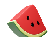 Cute 3D Watermelons icons, a Food & Drink 3D Model by Hannet (Thumbnail 2 of 7)