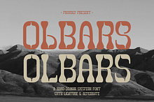 Olbars | Western Font