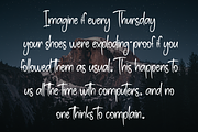 Night Haunted | Script Font, a Handwritten Font by Scratchones (Thumbnail 6 of 8)