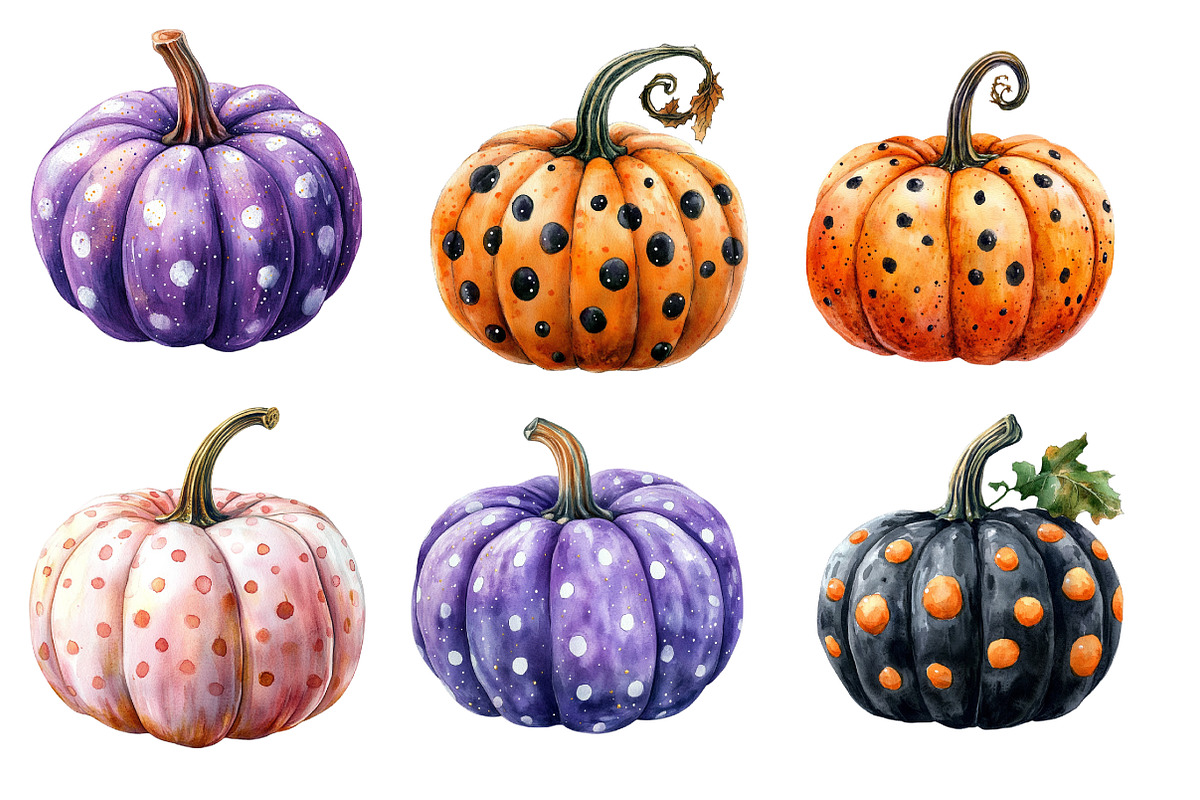 Halloween Pumpkin clipart, a Work Illustration by cherrydesign (Photo 2 of 4)