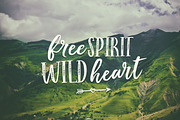 Indigo Summer Font Trio, a Script Font by Nicky Laatz (Thumbnail 3 of 21)