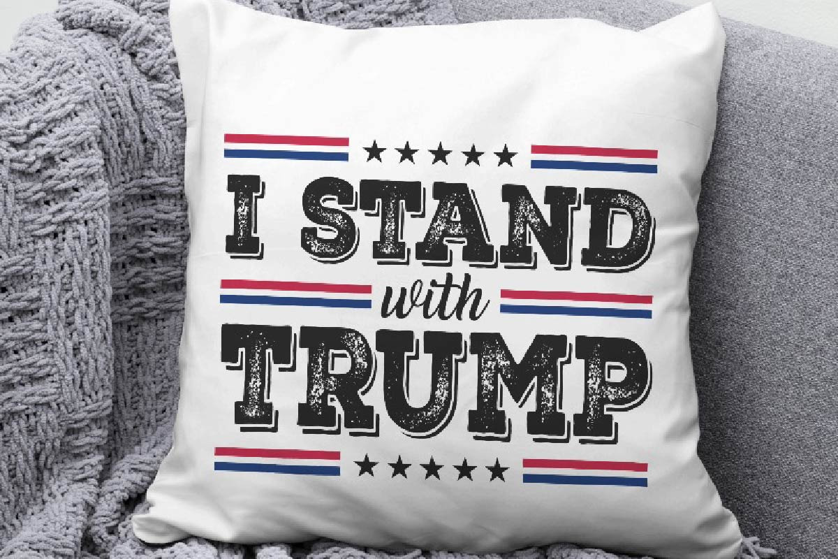 I Stand With Trump Election 2024 Svg, an Object Graphic by Digi_Design_World (Photo 6 of 7)