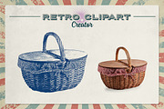 Retro Clipart Creator, an Action Add-On by g design (Thumbnail 7 of 12)