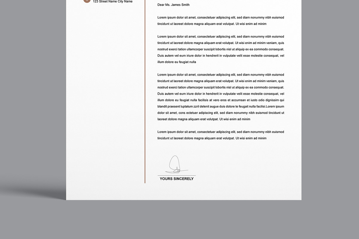 Resume Template, a Resume Template by MightyDesign (Photo 5 of 8)