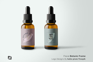 Essential Oil Packaging Mockup