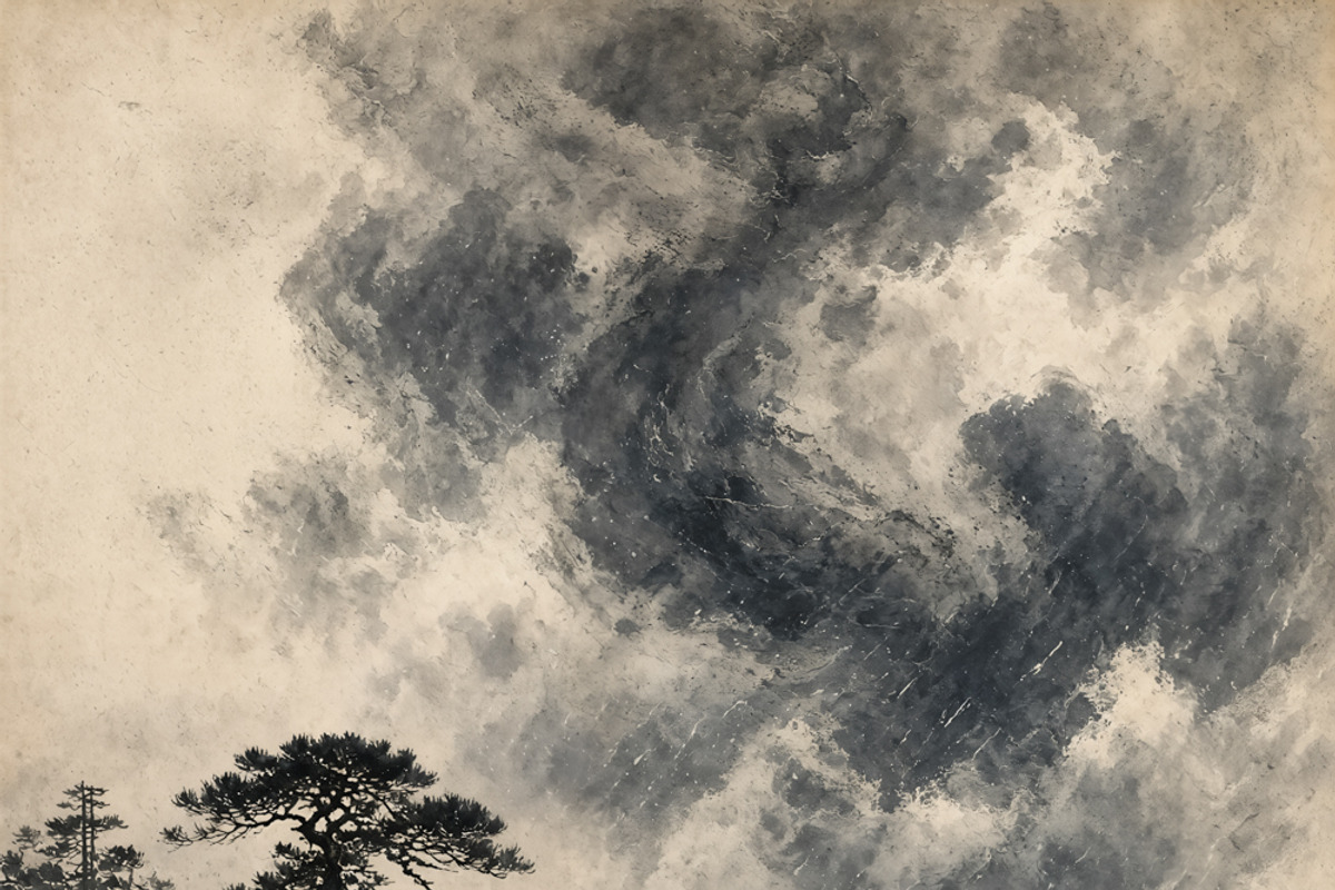 Rain and Storm at Sea, a Background Graphic by h.utomo (Photo 18 of 24)