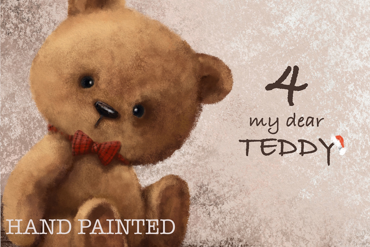 Teddy Bear, an Animal Illustration by sheincar (Photo 1 of 4)