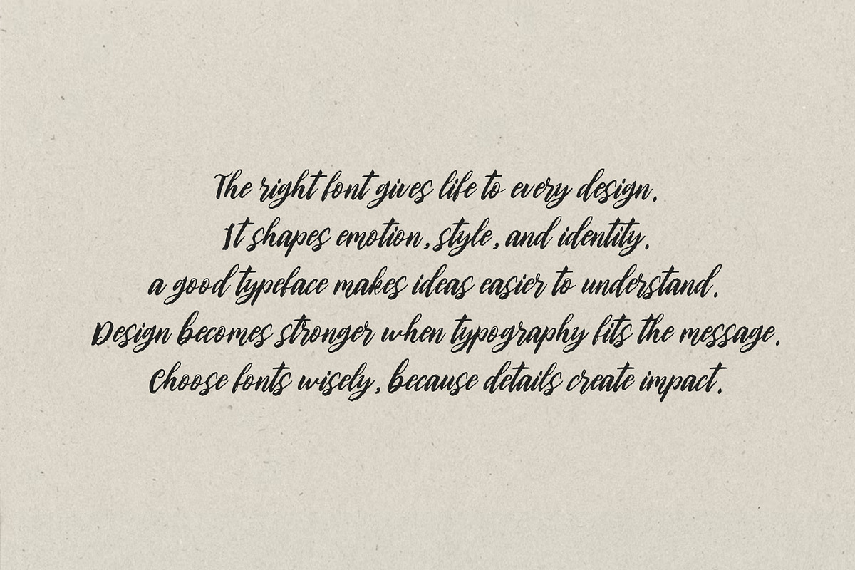 Wild Scribbble - Vintage Script Font, a Script Font by Yuby Creative (Photo 8 of 10)