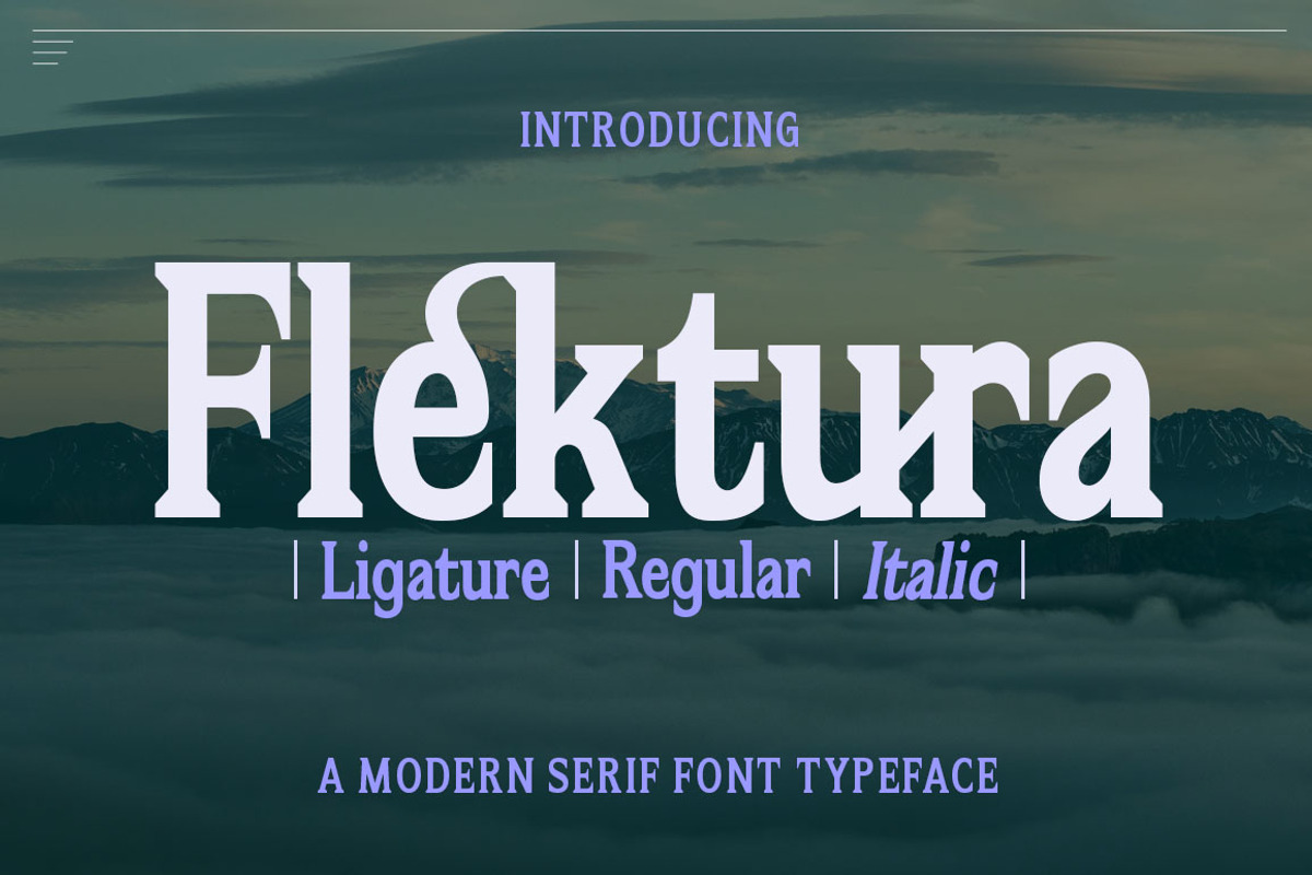 Flektura, a Serif Font by Propertype (Photo 1 of 10)