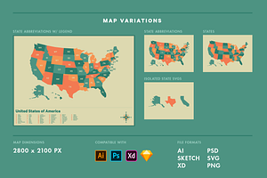 United States Vector Map